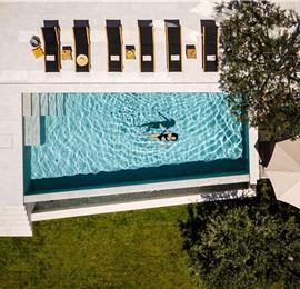 6 Bedroom Villa with Heated Infinity Pool and Sea Views in Orašac, Dubrovnik Riviera, sleeps 10-12